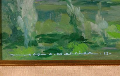 Jean Adrien MERCIER (1899-1995)
La loire
Huile...