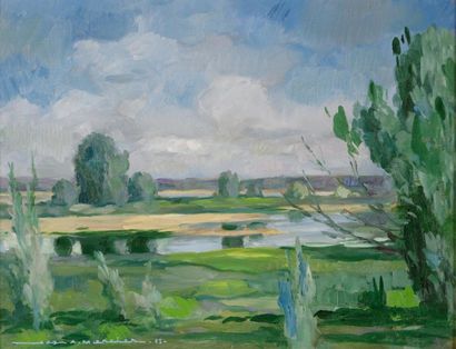 Jean Adrien MERCIER (1899-1995)
La loire
Huile...