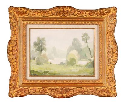 Jean Adrien MERCIER (1899-1995)
Paysage
Gouache....