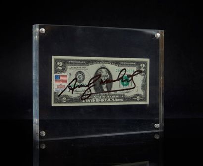 Andy WARHOL (1928-1987) 
2 Dollars Jefferson,...