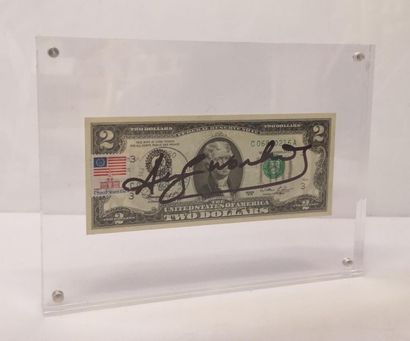 Andy WARHOL (1928-1987) 
2 Dollars Jefferson,...