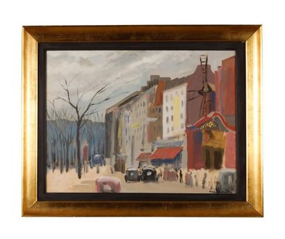 Abraham WEINBAUM (1890-1943)
Le Moulin rouge...