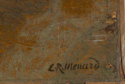 Émile René MENARD (1862-1930)
Alpes, le Cervin
Huile...