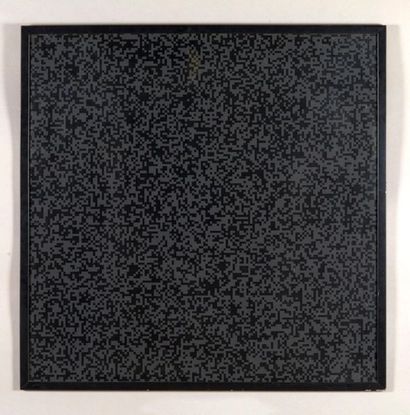FRANÇOIS MORELLET
Quarante mille carrés (Noir),...