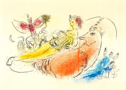MARC CHAGALL
L'Accordéoniste, planche tirée...