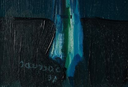 Jean SAUSSAC (1922-2005)
Portrait de femme
Toile,...