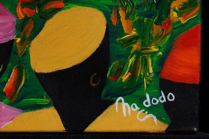 NADODO (1965)
Le marché aux couleurs
Peinture...