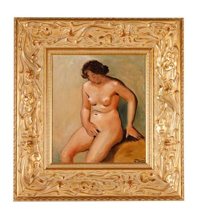 André DERAIN (1880-1954)
Nu assis, vers 1929
Huile...