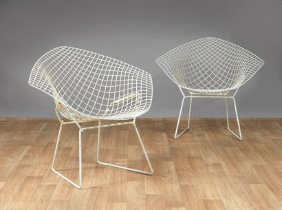 Harry BERTOIA (1915-1998)
Paire de fauteuils...