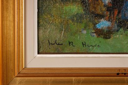 Jules René HERVÉ (1887-1981)
Scène animée...