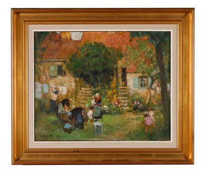 Jules René HERVÉ (1887-1981)
Scène animée...