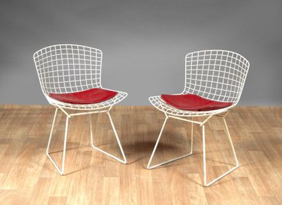 Harry BERTOIA (1915-1998)
Paire de chaises...
