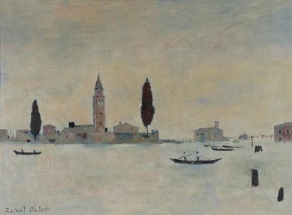 Roland OUDOT (1897-1981)
Burano, le soir
Huile...