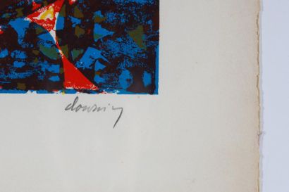 Joe DOWNING (1925-2007)
Sans titre.
Lithographie...