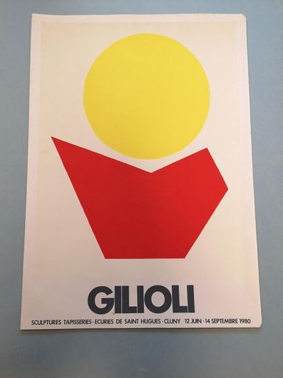 Lot de 59 affiches des années 1980-90 : Alechinsky,...