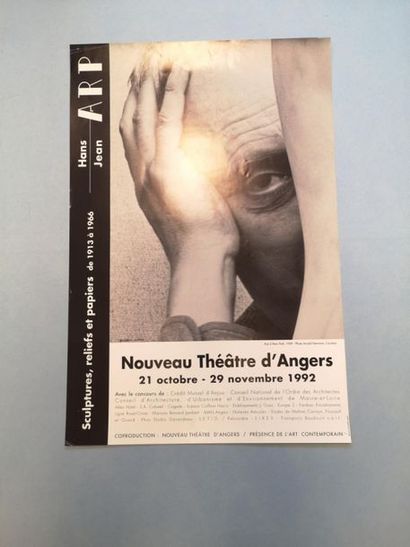 Lot de 59 affiches des années 1980-90 : Alechinsky,...