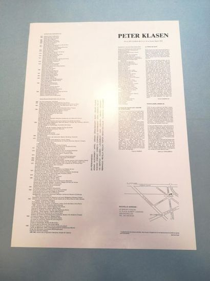 Lot de 59 affiches des années 1980-90 : Alechinsky,...