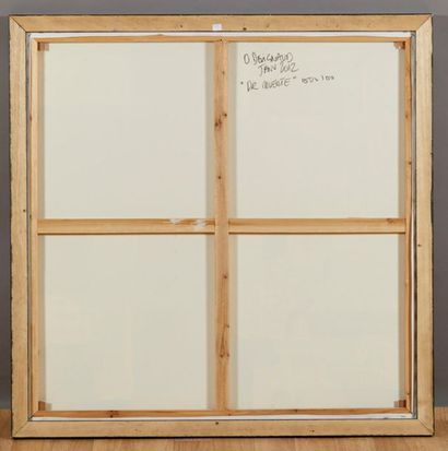 Olivier DEVIGNAUD (1967)
Dr Muerte, 2012
Toile...