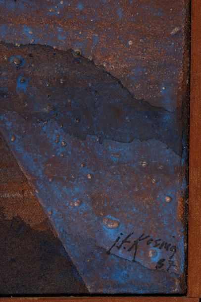 John-Franklin KOENIG(1924-2008)
Ode at 63,...