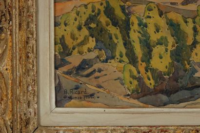 René Frédéric RICARD (1889-?)
Vue de Monza,...