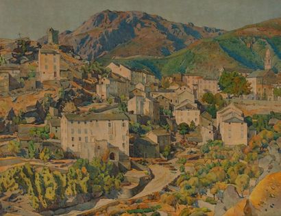René Frédéric RICARD (1889-?)
Vue de Monza,...