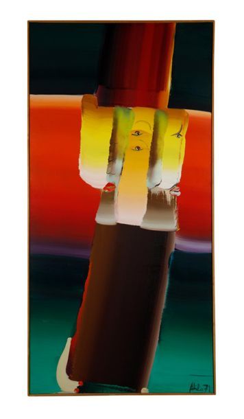 ATILA (Attila Biro, dit 1931-1987)
Les feux...