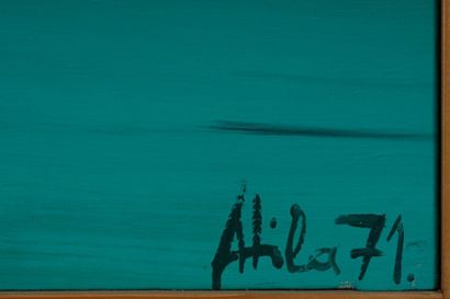 ATILA (Attila Biro, dit 1931-1987)
Les feux...