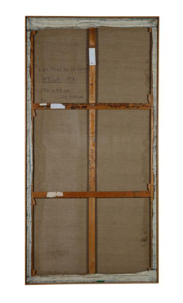 ATILA (Attila Biro, dit 1931-1987)
Les feux...