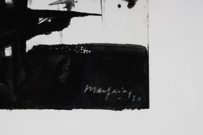André MARFAING (1925-1987)
Sans titre, 1970.
Encre...