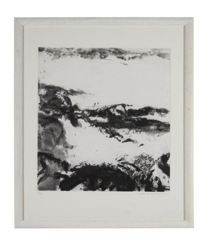 ZAO Wou-Ki (1920-2013)
Sans titre, 1992.
Gravure,...