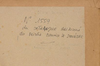 Maurice LE SCOUÉZEC (1881-1940) 
Femme souriante...