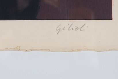 Emile GILIOLI (1911-1977)
Sans titre, 1968
Lithographie,...