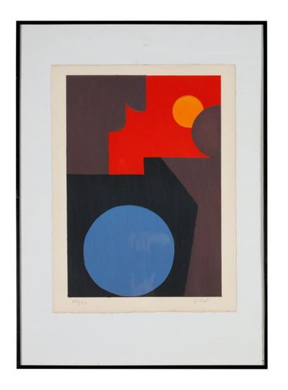 Emile GILIOLI (1911-1977)
Sans titre, 1968
Lithographie,...
