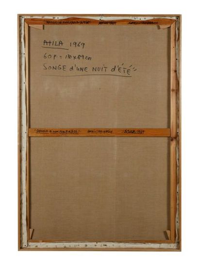 ATILA (Attila Biro, dit - 1931-1987)
Songe...