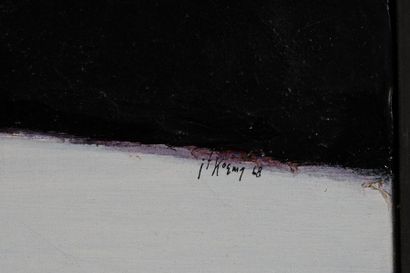 John-Franklin KOENIG (1924-2008)
Black seen,...