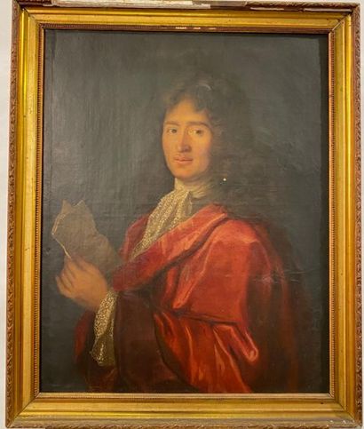 Ecole française du XVIIIème siècle
Portrait...
