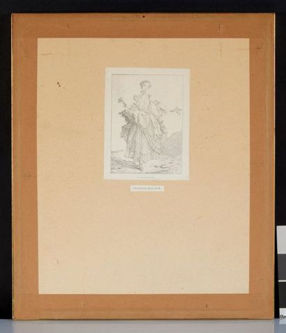 D'après François BOUCHER
La bouquetière
Pierre...