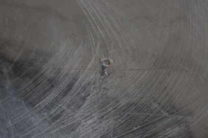 Légumier couvert en argent à contours et...
