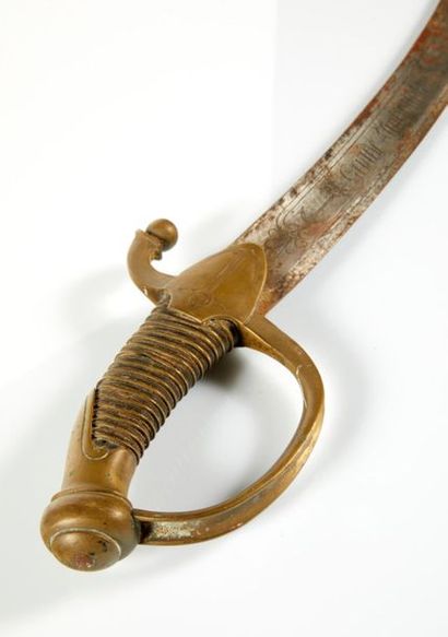Sabre du corps des matelots de la garde impériale...