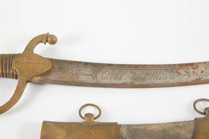 Sabre du corps des matelots de la garde impériale...