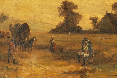 Jean-Louis DEMARNE (1752/54-1829) 
Soldat...