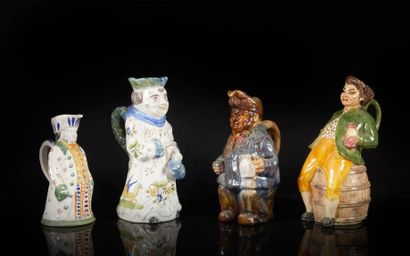 Sarthe et Midi
Quatre pichets anthropomorphes...