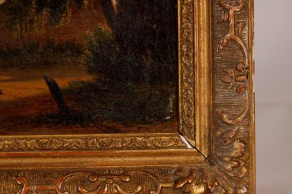 Jeanne-Elisabeth CHAUDET (1767-1832) 
Paysage...