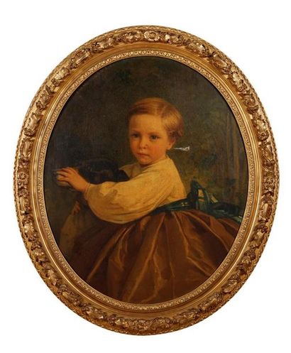 Emmanuel GENTY (1830-1904)
Portrait d'enfant...