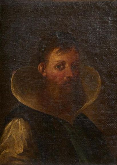 Ecole VENITIENNE de la fin du XVIIème siècle
Portrait...