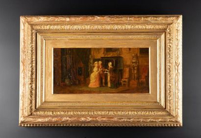 Ecole anglaise vers 1830, suiveur de Bonington
Personnes...