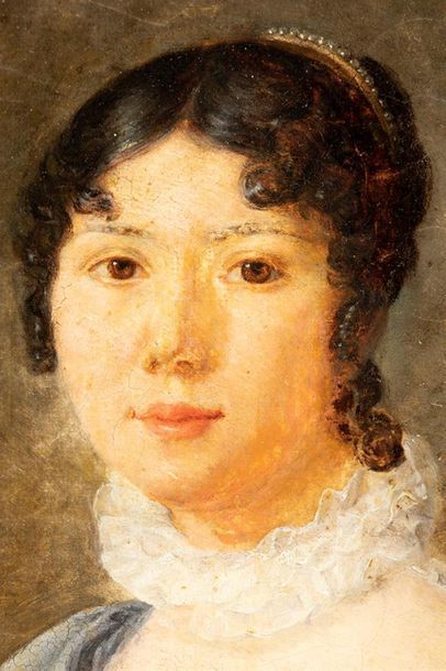Ecole française vers 1820, suiveur d'Ingres
Jeune...