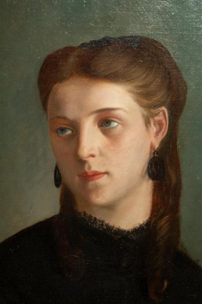 Ecole française du XIXème siècle
Portrait...