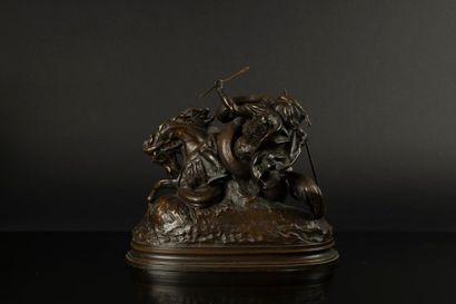 Antoine Louis BARYE (1796-1875)
Cavalier...