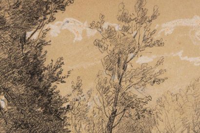 François Auguste ORTMANS (1826-1884)
Arbres...